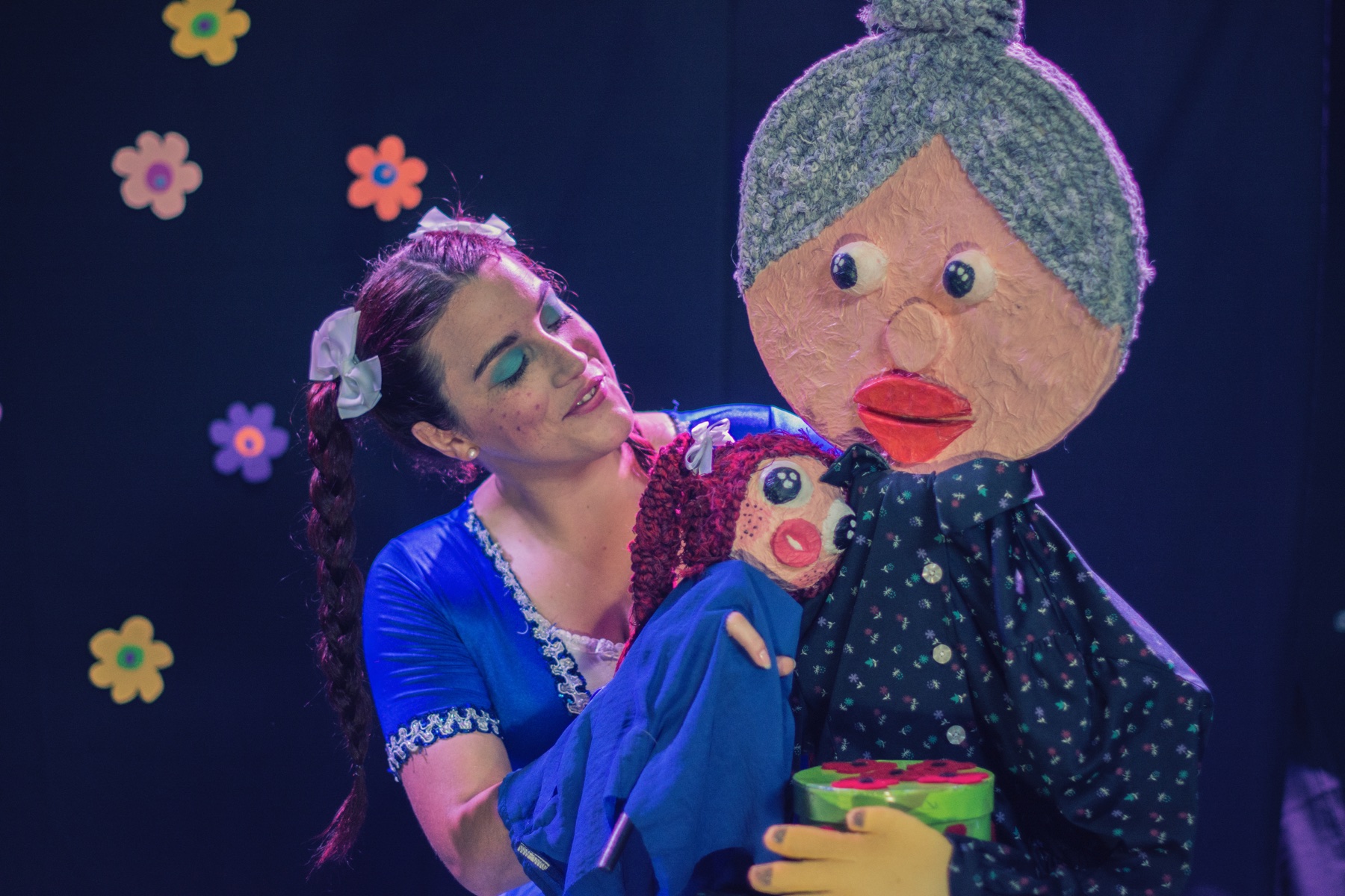 Alys Alfonso en el espectáculo Cajita de sueños