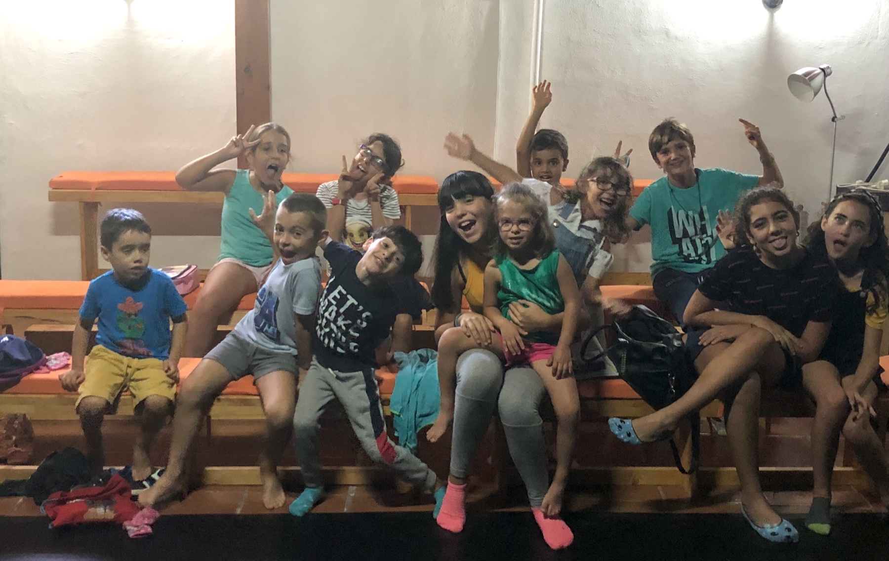 Alumnos de la Escuela de Teatro de MM Creative World